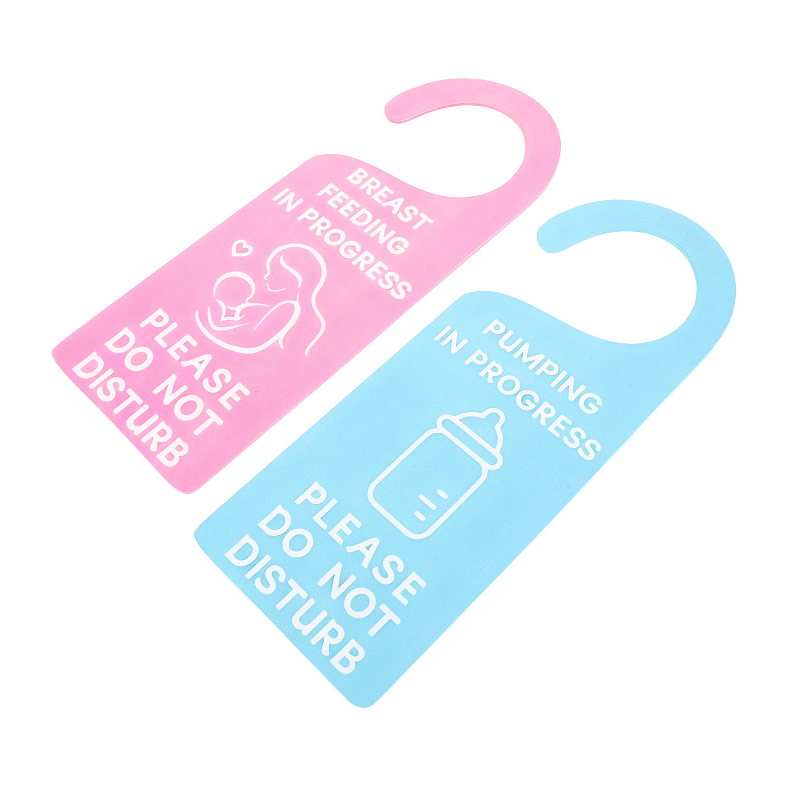 Baby Nursery Nurse - 2 個の授乳用プライバシードアサイン、搾乳中、ドアノブ吊り下げ式、邪魔しないでください、看護室、オフィス、ベビールーム