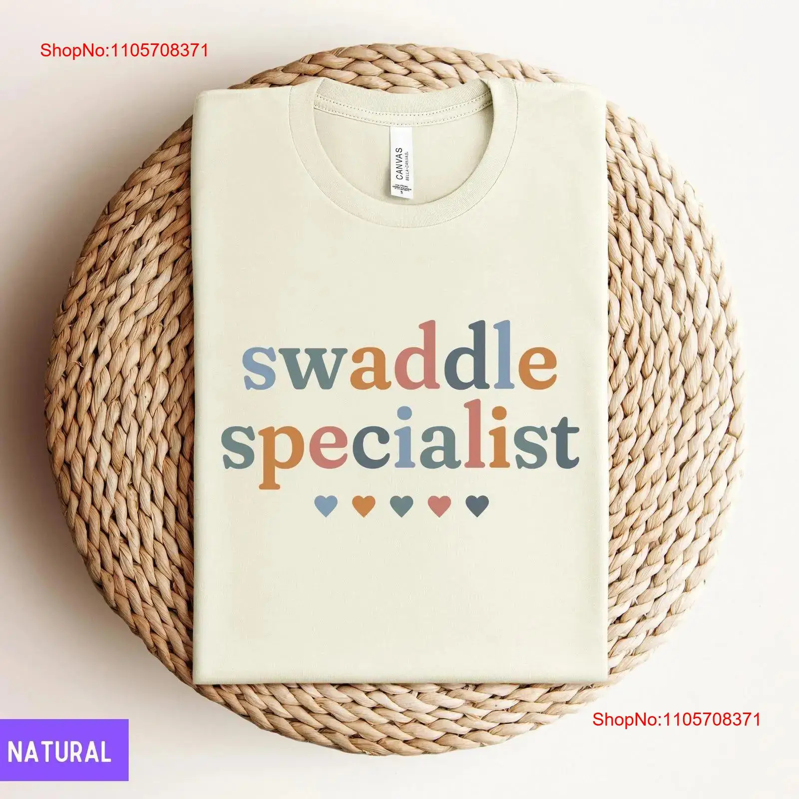 Baby Nursery Nurse - Cone Health Swaddle SpecialisT Tシャツ ナース