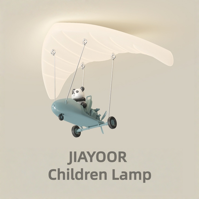 Baby Nursery Chandelier - 漫画パイロットシーリングランプ子供部屋研究寝室 LED ペンダントキッズルーム男の子ベビー保育園家の装飾シャンデリア