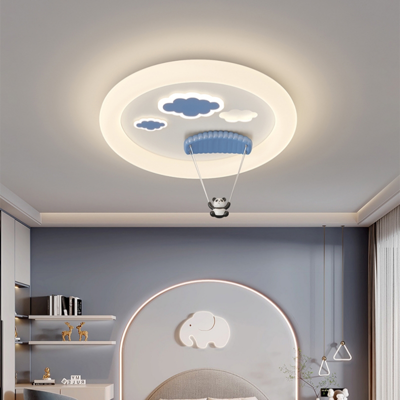 Baby Nursery Chandelier - 漫画パイロット天井ランプ子供部屋研究寝室用 Led ペンダントキッズルーム男の子ベビー保育園家の装飾シャンデリア