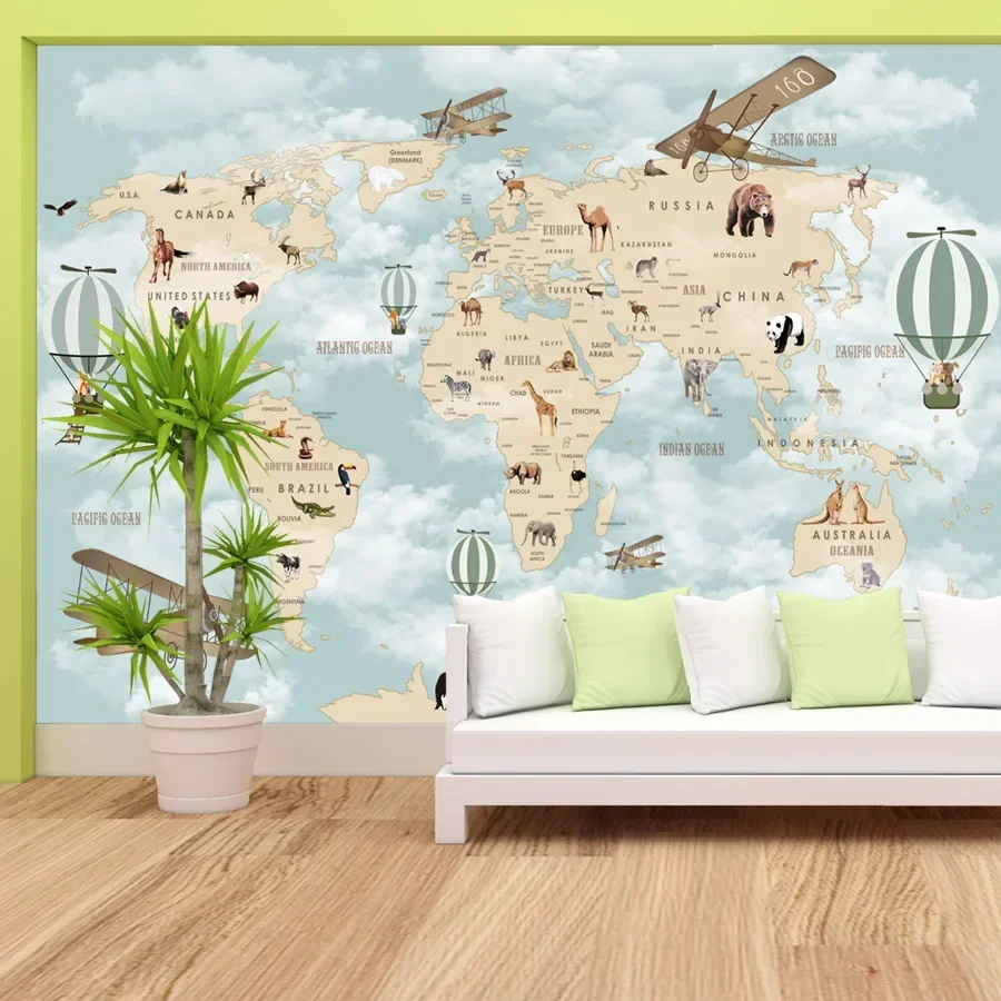 壁紙 ホームデコレーション アート 剥がして貼るだけの壁紙  - Baby Nursery Peel And Stick Wallpaper のレビューと価格