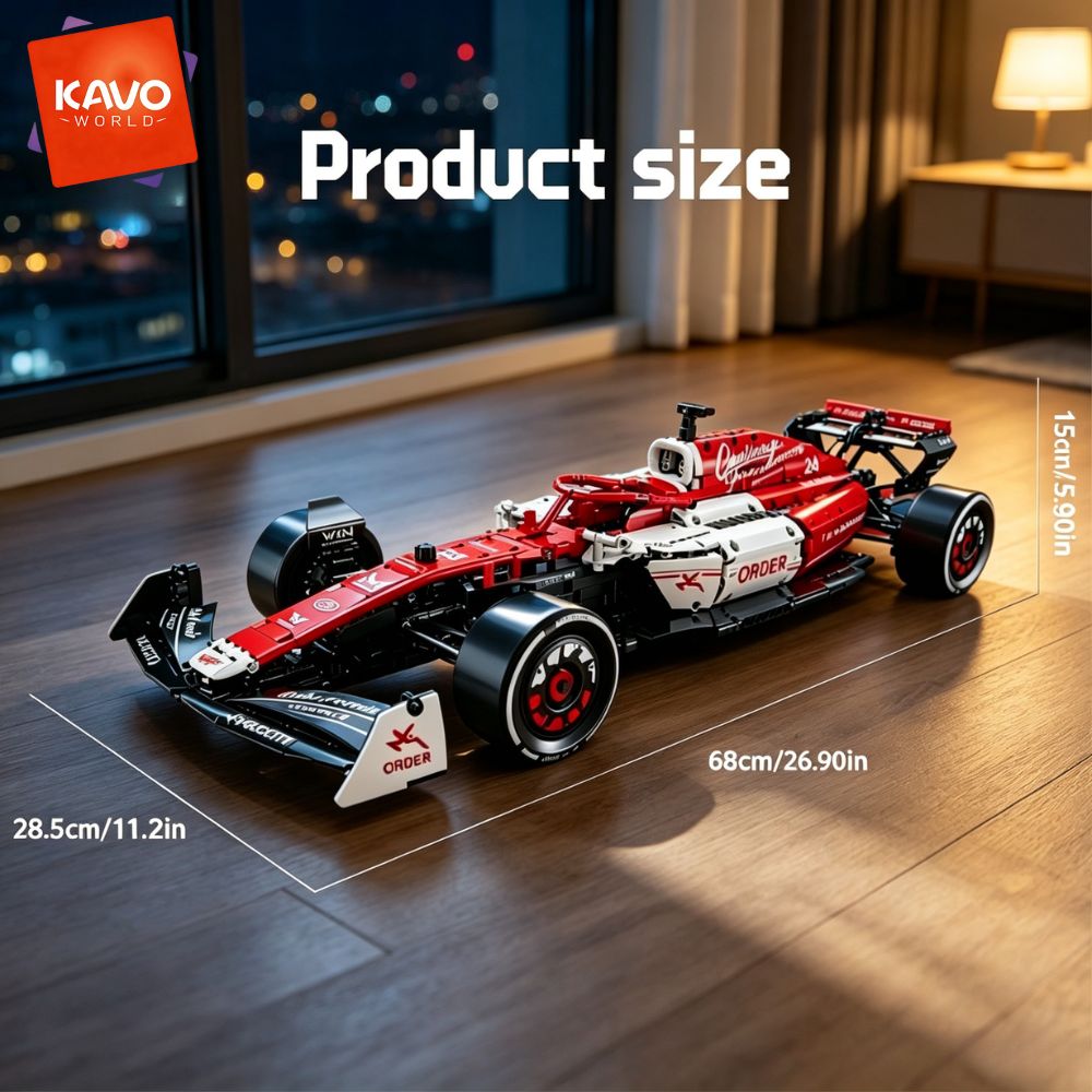 KAVOWORLD フォーミュラレッド＆ホワイトスーパースポ - Baby Nursery Shelves のレビューと価格