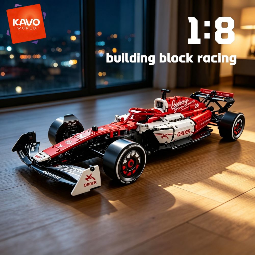 KAVOWORLD フォーミュラレッド＆ホワイトスーパースポ - Baby Nursery Shelves のレビューと価格