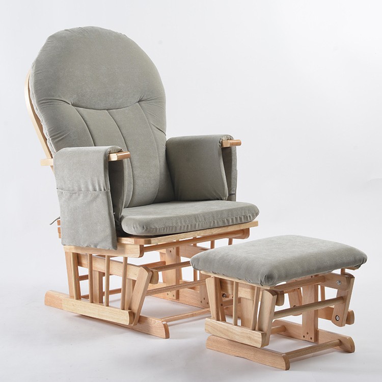 モダンなグライダークッション付きマタニティママ用ナーサリーチ - Baby Nursery Nurse のレビューと価格