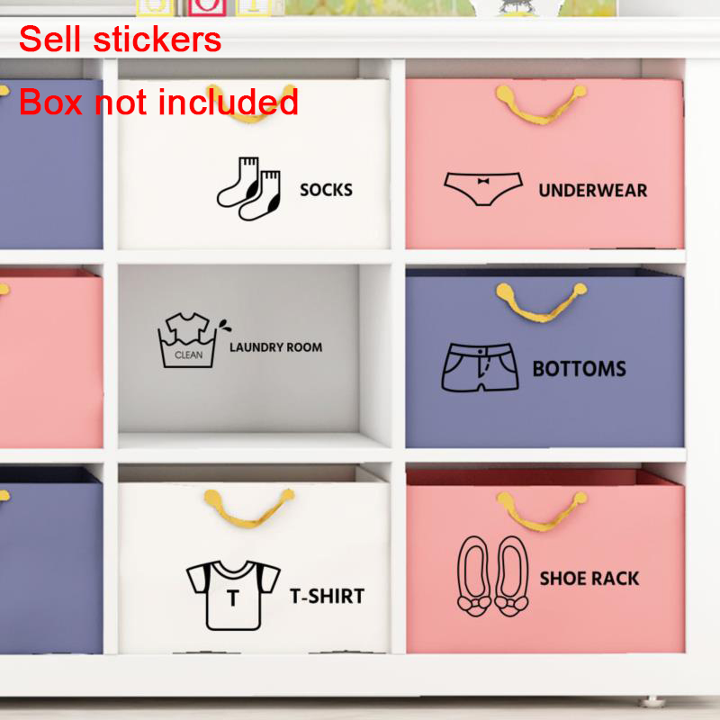 子供部屋オーガナイザーステッカー 男の子用服デザインデカール - Baby Nursery Decor Boy のレビューと価格