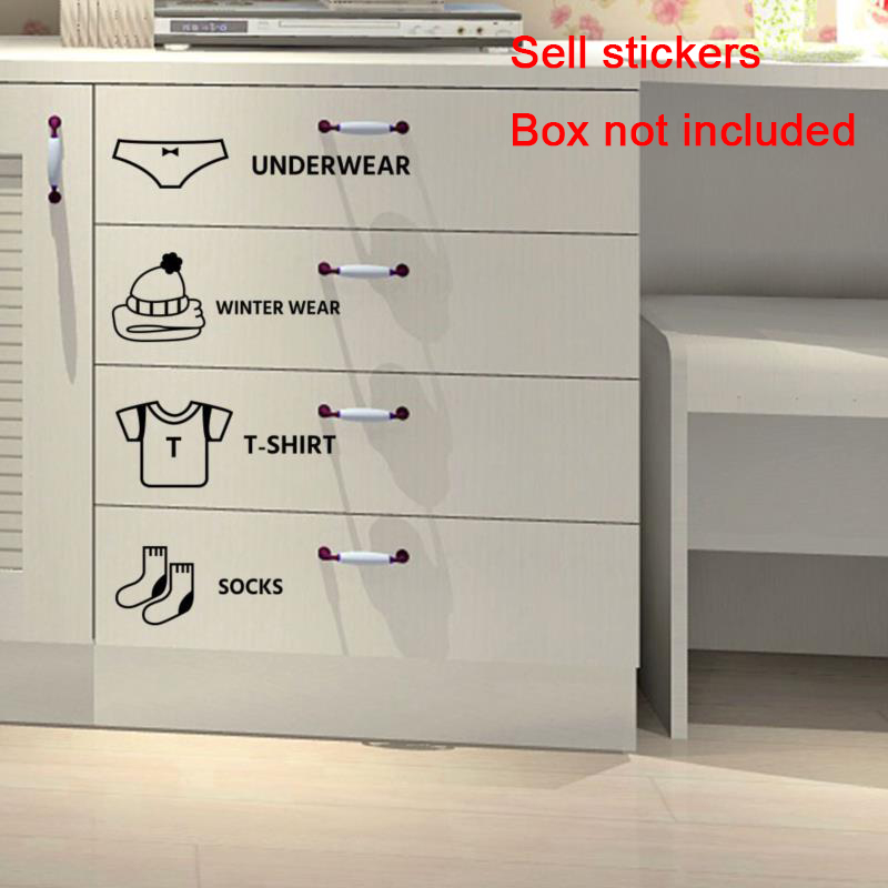 子供部屋オーガナイザーステッカー 男の子用服デザインデカール - Baby Nursery Decor Boy のレビューと価格