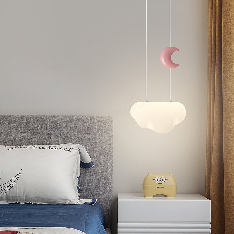クラウドリトルシャンデリア子供部屋ベッドサイドランプミニマリ - Baby Nursery Chandelier のレビューと価格