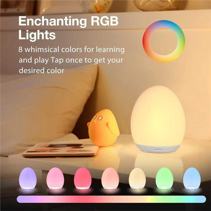 TKOH-Led アイケアベビーナイトライト エッグライト  - Baby Nursery Egg Light のレビューと価格