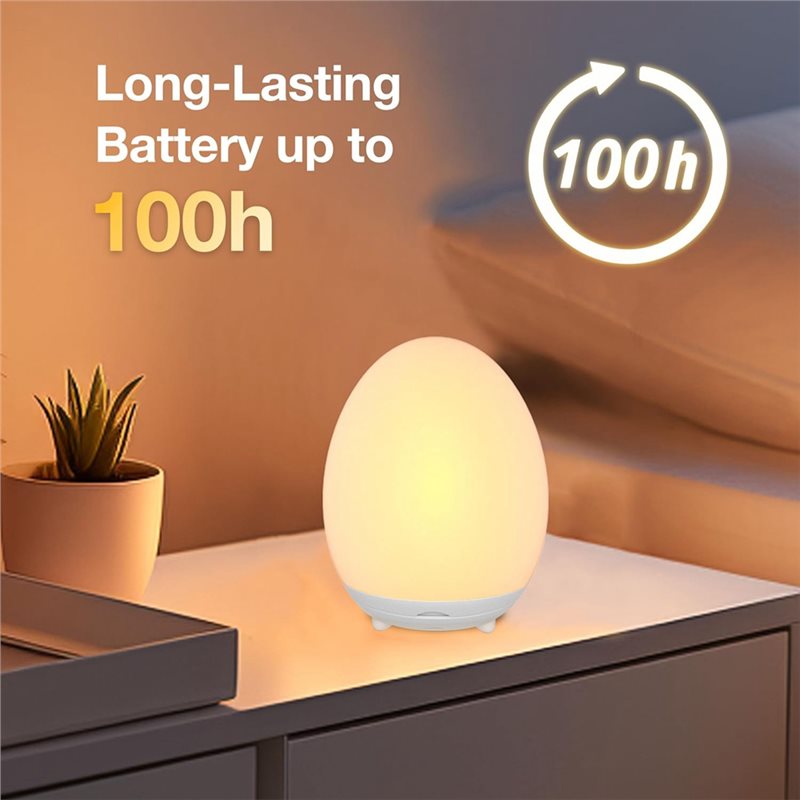 ABUG-アイケアベビーナイトライト LEDエッグライト（保 - Baby Nursery Egg Light のレビューと価格