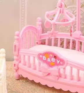 1:12 ドールハウスミニチュアミニベビーベッドゆりかご保育 - Baby Nursery Products のレビューと価格