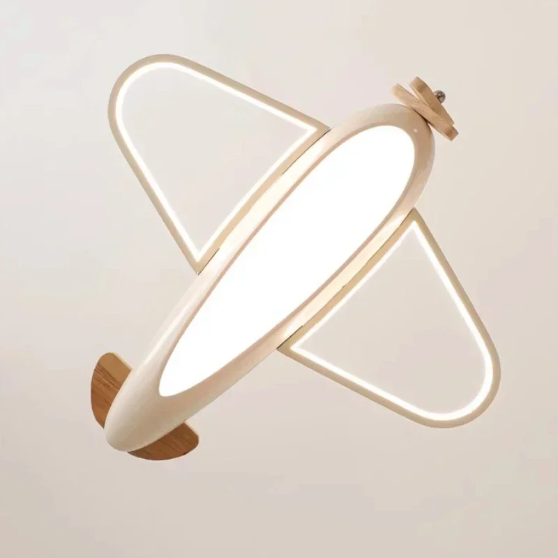 北欧飛行機ランプモダンな子供部屋シャンデリア LED シンプ - Baby Nursery Chandelier のレビューと価格