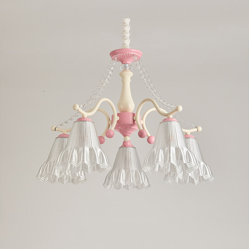 北欧子供部屋 LED シャンデリアライト PVC フラワーラ - Baby Nursery Chandelier のレビューと価格