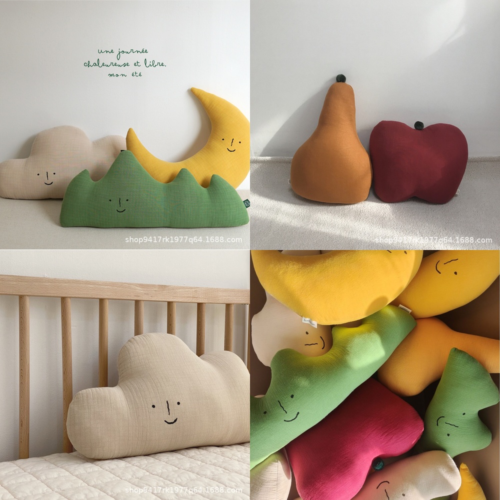 柔らかい綿モスリン刺繍名入り快適枕 赤ちゃん 幼児 新生児  - Baby Nursery Nurse のレビューと価格