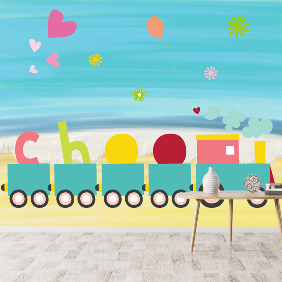 リビングルーム、子供部屋、ベビーベッド、ソファの壁画に簡単に - Baby Nursery Peel And Stick Wallpaper のレビューと価格