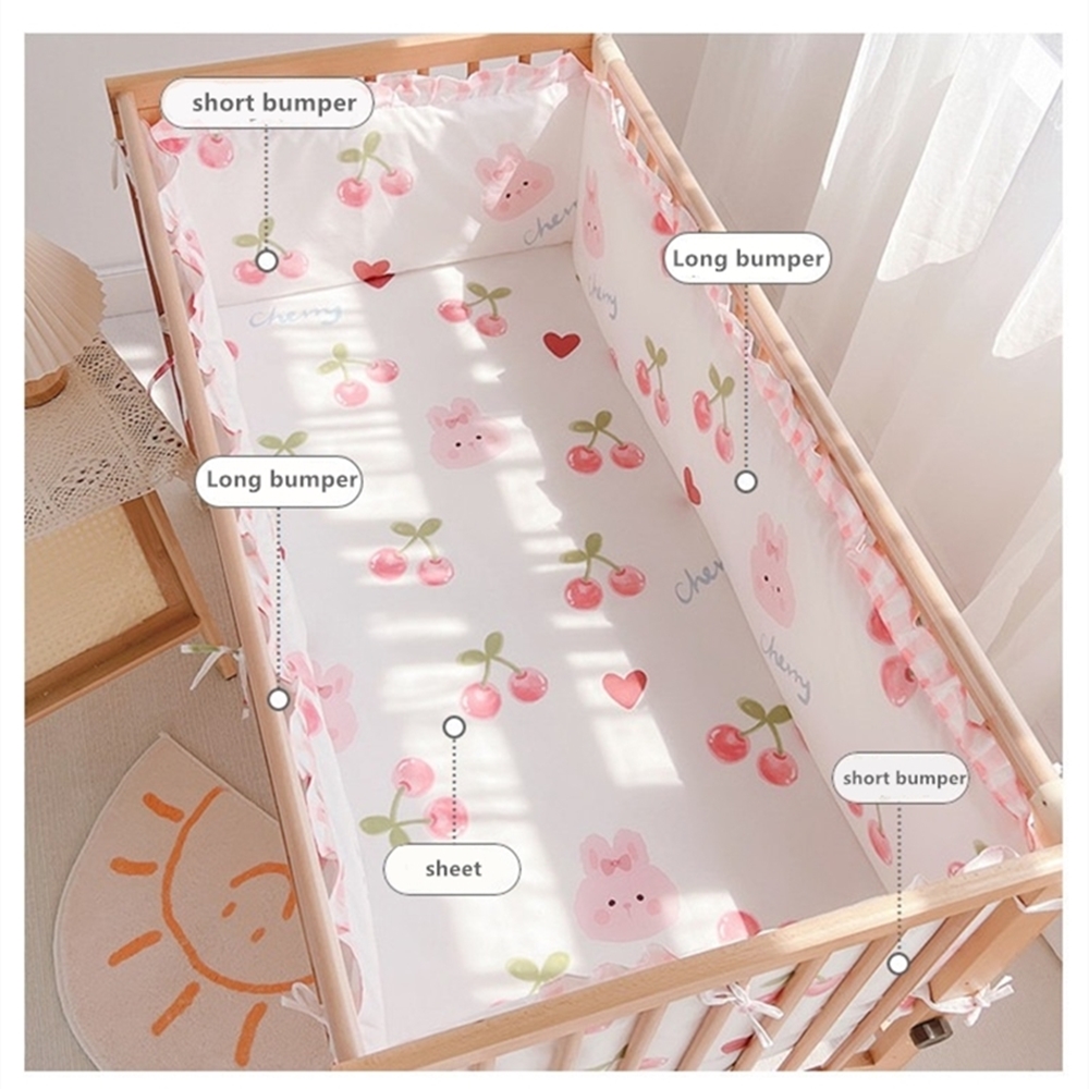 5 個ベビーベッド寝具セット女の子ベビー寝具ベビーベッドセッ - Baby Nursery Decor Boy のレビューと価格