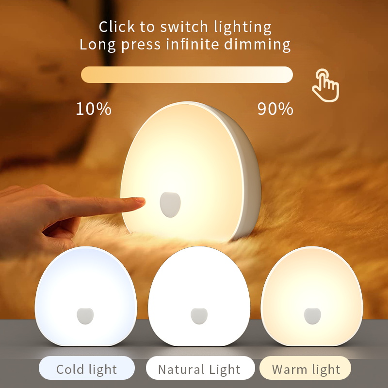 QACA ウォームホワイトソフト LED ナイトライト看護学 - Baby Nursery Egg Light のレビューと価格