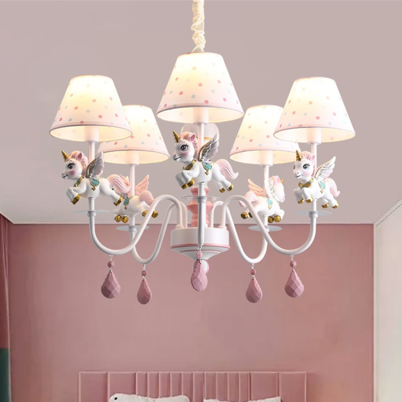 子供部屋シャンデリア LED プリンセスルーム女の子の寝室ラ - Baby Nursery Chandelier のレビューと価格