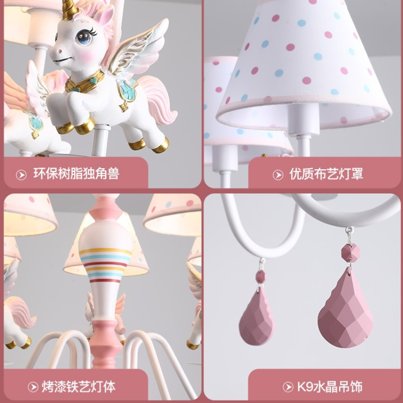 子供部屋シャンデリア LED プリンセスルーム女の子の寝室ラ - Baby Nursery Chandelier のレビューと価格